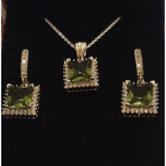 925 Sterling Silver Turkish Zultanite Wedding Jewelry Set  for Women,NEW, - Picture 4 of 10